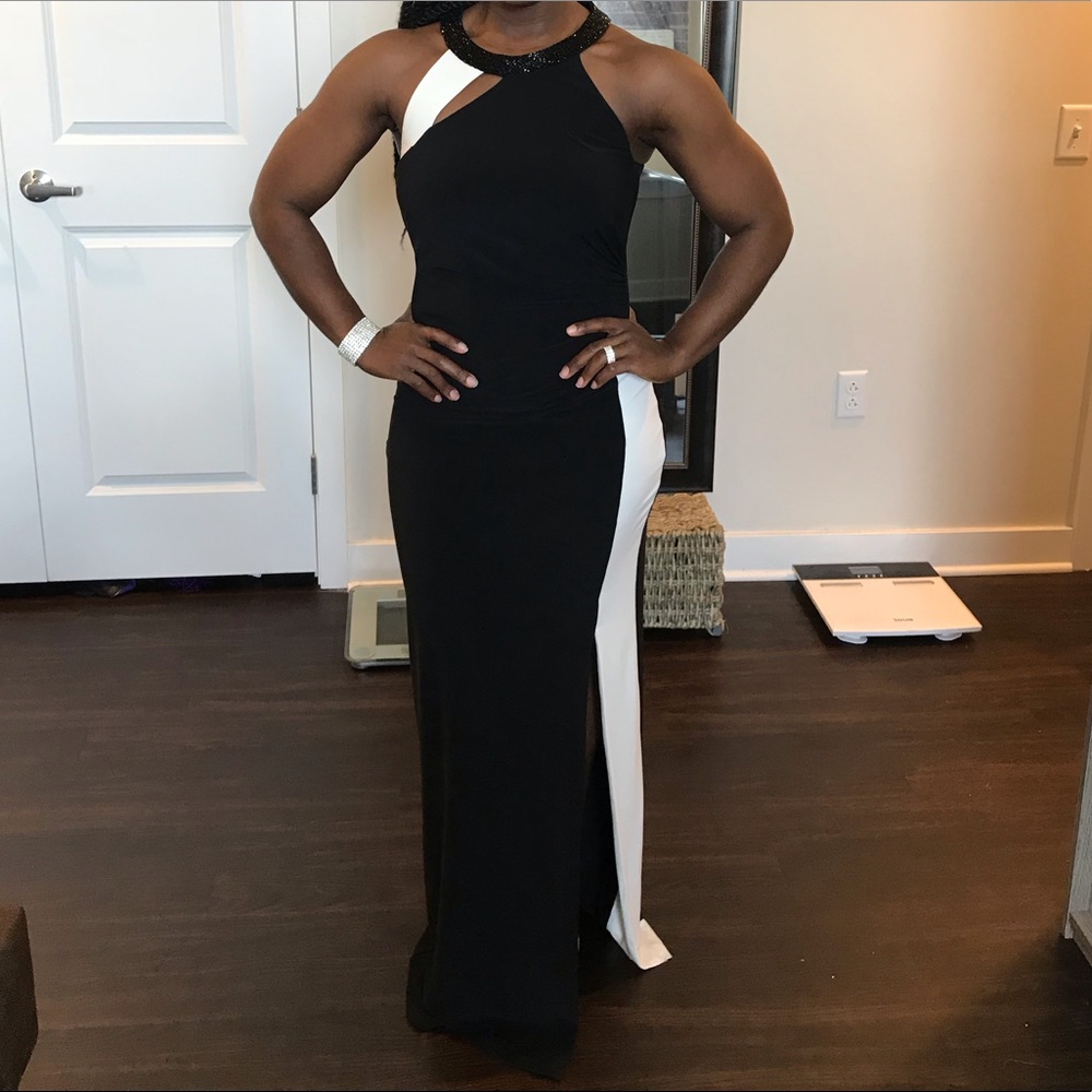 Ralph Lauren Black evening gown